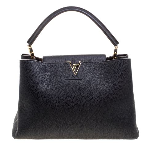 Louis Vuitton leather capucines